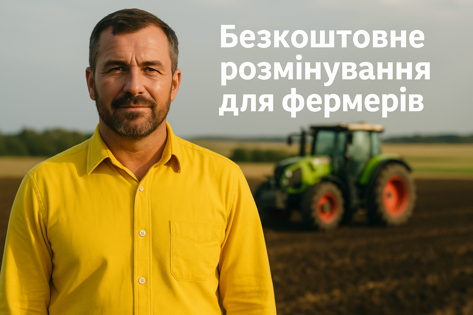 Як українські аграрії безкоштовно очищають поля від мін