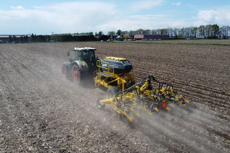 First results of corn emergence monitoring at “Profitable Field” in Kyiv region
