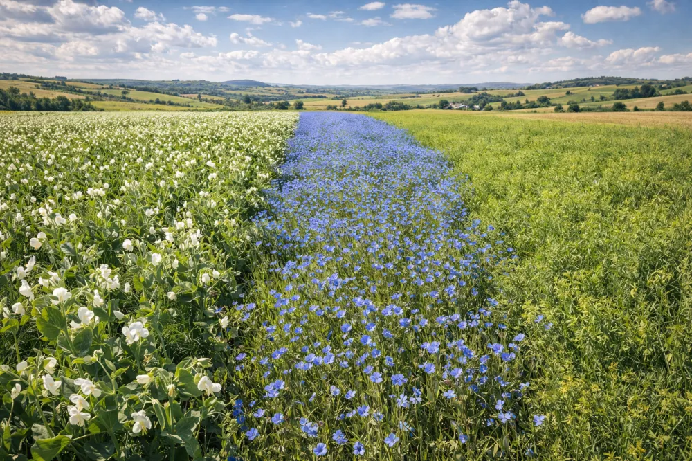 Горох, льон і сочевиця: які нішеві культури радять вирощувати українські науковці